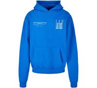 Lost Youth Sweat-shirt 'Icon V.1' bleu cobalt / blanc, Taille 5XL