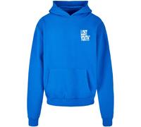 Lost Youth Sweat-shirt 'Life Is Short' bleu roi / blanc, Taille 5XL