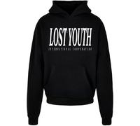 Lost Youth Sweat-shirt noir / blanc, Taille S