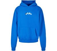 Lost Youth Sweat-shirt 'Youth' bleu cobalt / noir / blanc, Taille 4XL