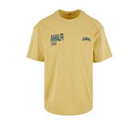 Lost Youth T-Shirt bleu / jaune foncé, Taille L