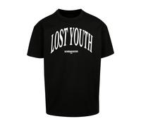 Lost Youth T-Shirt 'Classic V.1' noir / blanc, Taille XXL