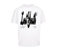 Lost Youth T-Shirt 'CLASSIC V.2' noir / blanc, Taille XL