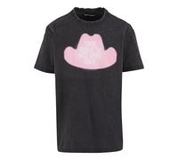 Lost Youth T-Shirt 'Wild Room Service' rose / rose clair / noir, Taille M