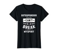 L'ostéoporose ne Peut Pas briser Mon Esprit T-Shirt Graphique avec Valeur