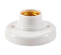 Losueeun Culot E27 en plastique rond à vis