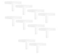 Losueeun Lot de 10 raccords de valve d'air à 3 voies en plastique en forme de T pour aquarium