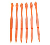 Losueeun Lot de 6 éplucheurs d'agrumes orange - Outil de cuisine