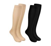 Losvcbcx 2/4/6/7 paires de chaussettes de compression pour hommes et femmes de 15 à 20 mm de titane sont les meilleurs articles sportifs et médicaux pour les infirmières de course, de vol et de voyage