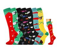 Losvcbcx 2/4/6/7 paires de chaussettes de compression pour hommes et femmes de 15 à 20 mm de titane sont les meilleurs articles sportifs et médicaux pour les infirmières de course, de vol et de voyage