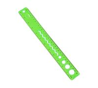 LOSVIP # Règle Souple Étudiant Papeterie 30cm Règle Multifonctionnelle Fournitures Scolaires Mesure Souple Règle (Vert, A)
