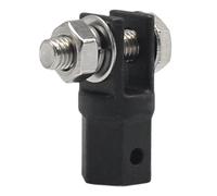 LOSVIP # Scissor Jack Adapter For 1/2 Inch Drive/Impact//Standard Drive Sockets Scissor Jack Drill Adaptor For Most Ring/Double Holes Scissor Jacks (Black, One Size)