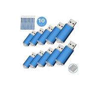 Lot 1 G USB Flash Drive USB 2.0 disque mémoire Memory Stick Pen Drive 1 Go bleu
