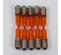 Lot 10 Ampoule Lampe Orange Clignotant 12v 21w Culot Bax9s Ergots Décalés Moto