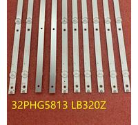 Lot 10 barres 5LED Nipseyteko Tv 32 pouces, Ph 32PHG5813/78 32PHG5813 CEJJ-LB320Z-5S1P-M3030-F-2