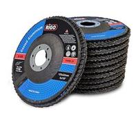 lot 10 disques plats a lamelles aluminium 125 mm grain 60 - Oc-pro