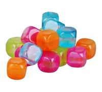 lot 10 glaçons plastique Réutilisable A L'Infini Spécial Summer Time Eté Rafr