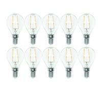 Lot 10 LightMe LED Filament Ampoule Goutte 2W E14 2700K 320
