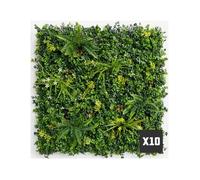 Lot 10 murs vegetaux Vegetal Chic 10 m2 - carton panneaux denses prix m2