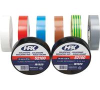 Lot 10 rubans adhesif isolant pvc vde assortis 19mmx20m - 2036810