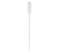 Lot 100 Pipettes Pasteur Graduées en Plastique PE-3ml +