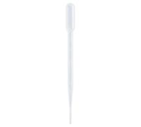 Lot 100 Pipettes Pasteur Graduées en Plastique PE-3ml