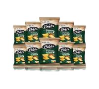 Lot 10x Brets Chips Fromage du Jura 125g - Pommes de Terre au Comté AOP - Fabrication Française
