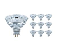 Lot 10x Ledvance Performance Spot LED Réflecteur GU5.3 MR16 6.5W 621lm 36D - 827 Blanc Très Chaud | Équivalent 50W