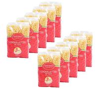 Lot 10x Pâtes Coquillettes n°101 cuisson express - Paquet 500g