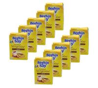 Lot 10x Sucre vergeoise brune - Paquet 500g