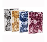 Lot 12 mini albums photo Roses 36 pochettes 10X15