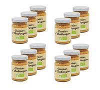 Lot 12x Caviar d'aubergines BIO - Pot 90g