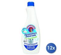 Lot 12x Chanteclair Dégraissant 600 ml Bicarbonate Fabriqué en Italie Blanc