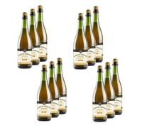 Lot 12x Cidre de Lézergué artisanal doux - Bouteille 750ml