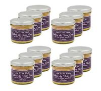 Lot 12x Délice de foie gras au vin blanc moelleux - France - Mes P'tites Recettes - pot 100g