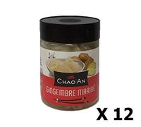 Lot 12x Gingembre en tranche mariné - Chao'an - pot 250g