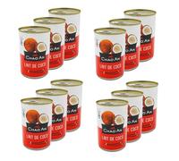 Lot 12x Lait de coco - Boîte 400ml