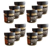 Lot 12x Moutarde à la truffe d'été 2% - Bocal 100g