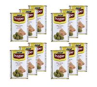 Lot 12x Olive farcie au saumon - Boîte 300g