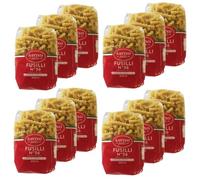 Lot 12x Pâtes Fusilli n°36 - Paquet 500g