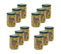 Lot 12x Piment au vinaigre - Bocal 390g