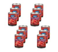 Lot 12x Poivrons rouge entier - Boîte 390g