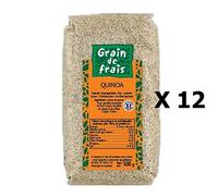 Lot 12x Quinoa - France - Grain de Frais - paquet 500g