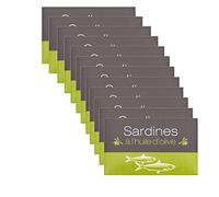 Lot 12x Sardines à l'huile olive - Maroc - conserve 125g