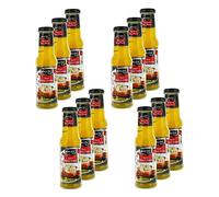 Lot 12x Sauce ananas-mangue - Bouteille 250ml