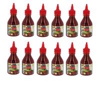 Lot 12x Sauce pimentée Sriracha - Exotic Food - bouteille 225g