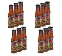 Lot 12x Sauce pour assaisonnement - Flacon 250ml