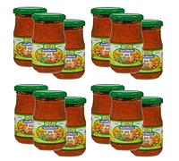 Lot 12x Sauce tomates basilic BIO - Louis Martin - pot 190g