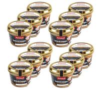 Lot 12x Terrine de campagne aux châtaignes - Bocal 180g