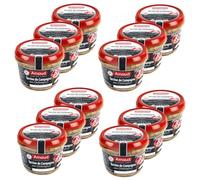 Lot 12x Terrine de campagne aux châtaignes - Label Rouge - Bocal 180g